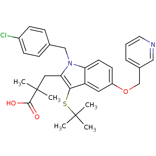 Chemical structure of BindingDB Monomer ID 50080234