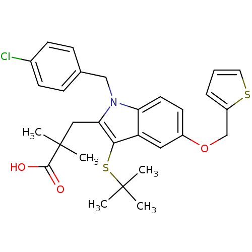 Chemical structure of BindingDB Monomer ID 50080235