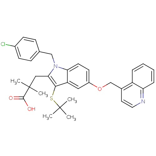 Chemical structure of BindingDB Monomer ID 50080239
