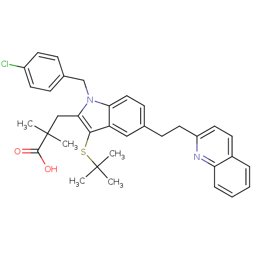 Chemical structure of BindingDB Monomer ID 50080240