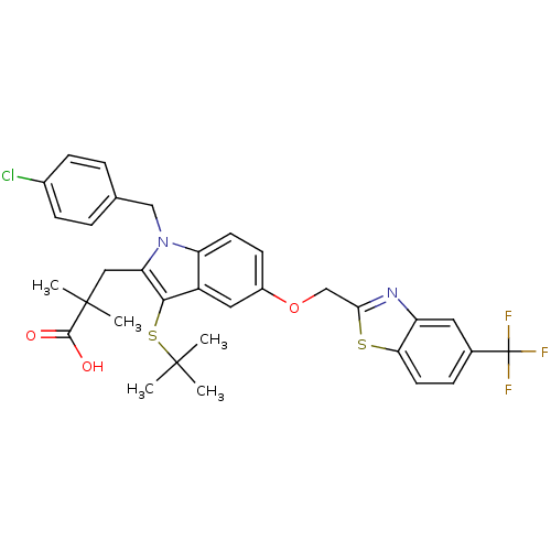 Chemical structure of BindingDB Monomer ID 50080244