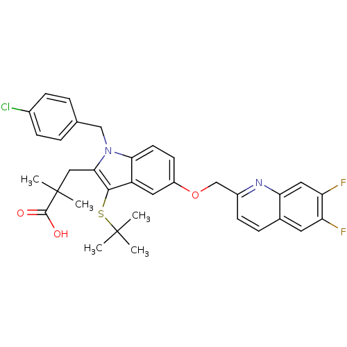 Chemical structure of BindingDB Monomer ID 50080245