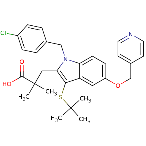 Chemical structure of BindingDB Monomer ID 50080252