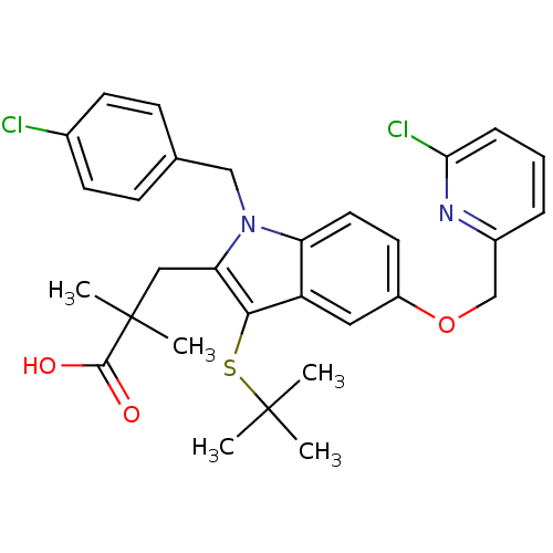 Chemical structure of BindingDB Monomer ID 50080256