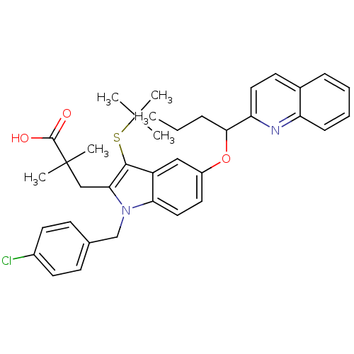 Chemical structure of BindingDB Monomer ID 50080257