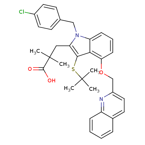 Chemical structure of BindingDB Monomer ID 50080259