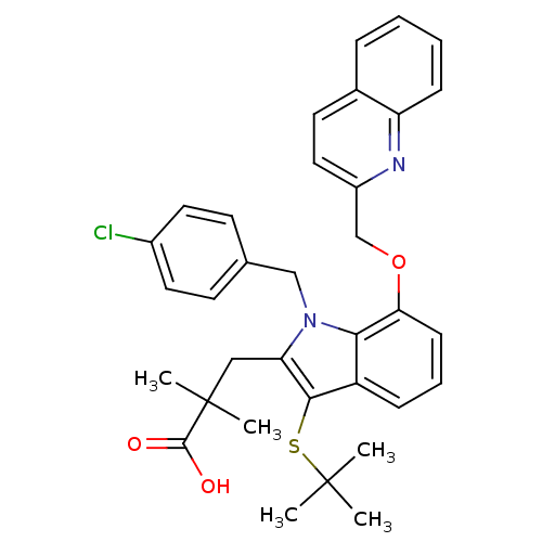 Chemical structure of BindingDB Monomer ID 50080262