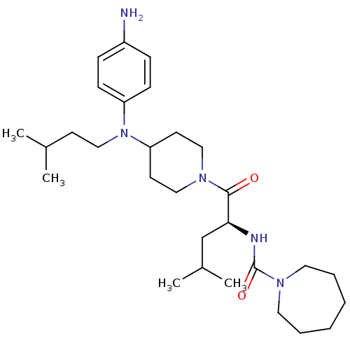 Chemical structure of BindingDB Monomer ID 50080307