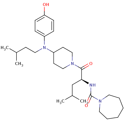 Chemical structure of BindingDB Monomer ID 50080310