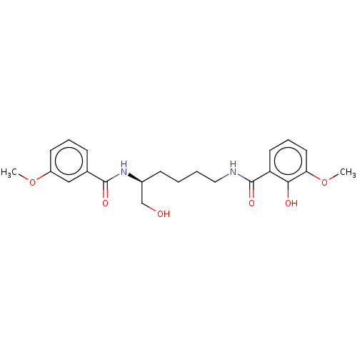 Chemical structure of BindingDB Monomer ID 50080458