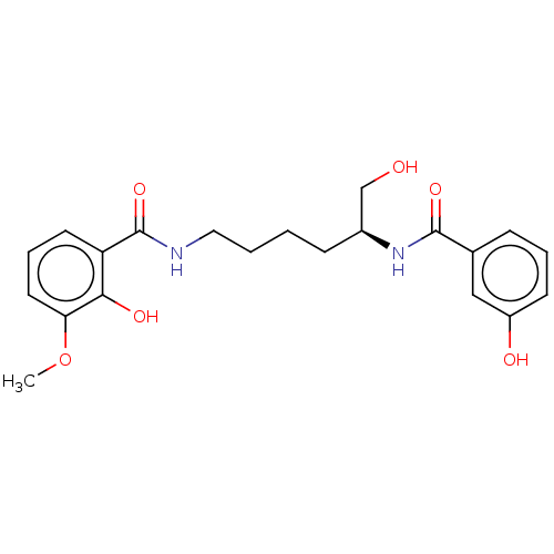Chemical structure of BindingDB Monomer ID 50080462