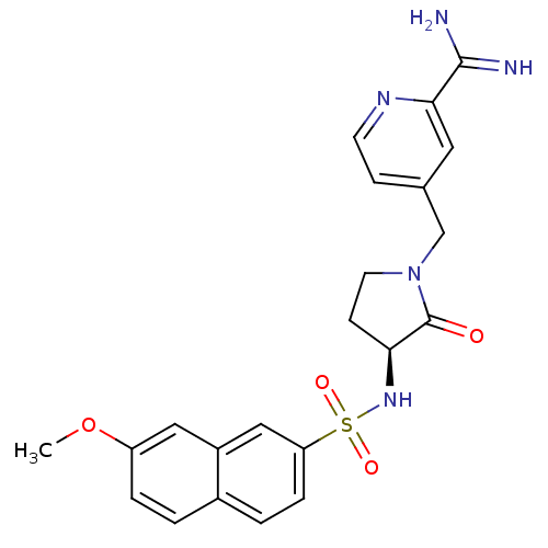 Chemical structure of BindingDB Monomer ID 50080481