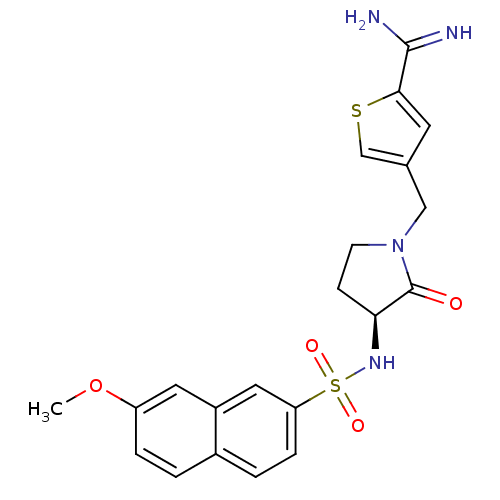 Chemical structure of BindingDB Monomer ID 50080482