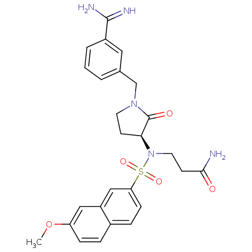 Chemical structure of BindingDB Monomer ID 50080485