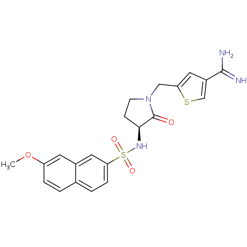 Chemical structure of BindingDB Monomer ID 50080492