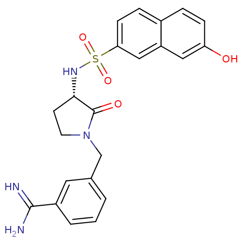 Chemical structure of BindingDB Monomer ID 50080494
