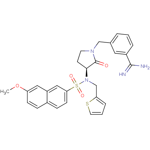 Chemical structure of BindingDB Monomer ID 50080496