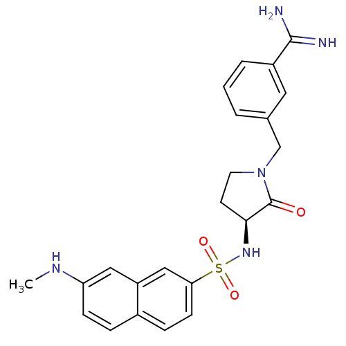 Chemical structure of BindingDB Monomer ID 50080497