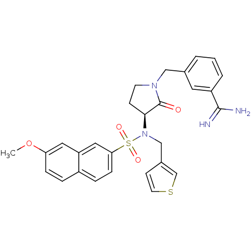 Chemical structure of BindingDB Monomer ID 50080498