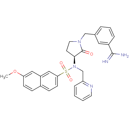 Chemical structure of BindingDB Monomer ID 50080500