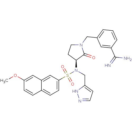 Chemical structure of BindingDB Monomer ID 50080503