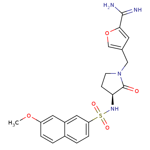 Chemical structure of BindingDB Monomer ID 50080507