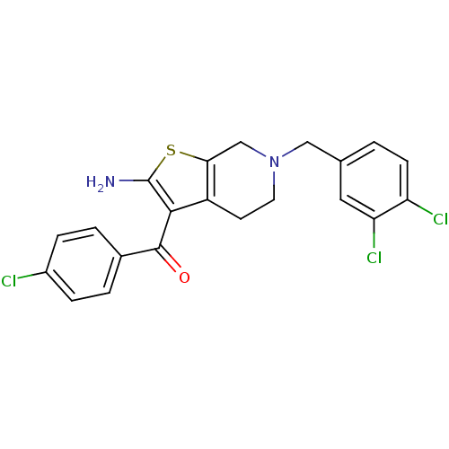 Chemical structure of BindingDB Monomer ID 50080549