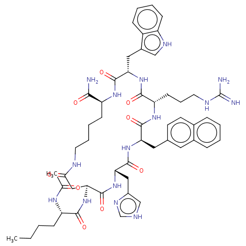 Chemical structure of BindingDB Monomer ID 50080576