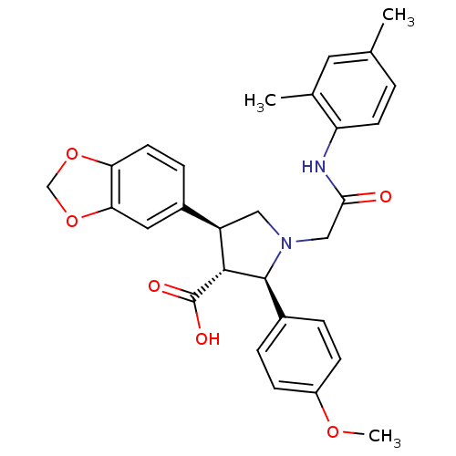 Chemical structure of BindingDB Monomer ID 50080586