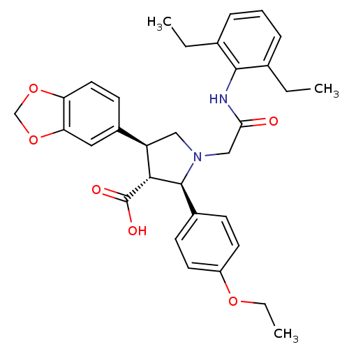 Chemical structure of BindingDB Monomer ID 50080588