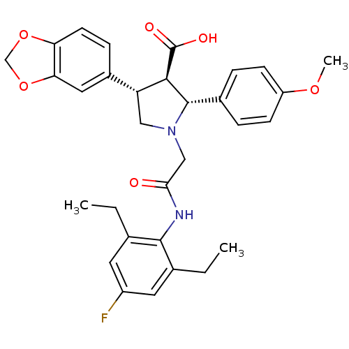 Chemical structure of BindingDB Monomer ID 50080589