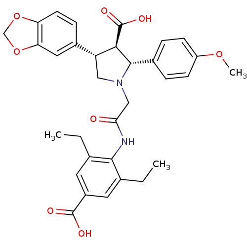 Chemical structure of BindingDB Monomer ID 50080590