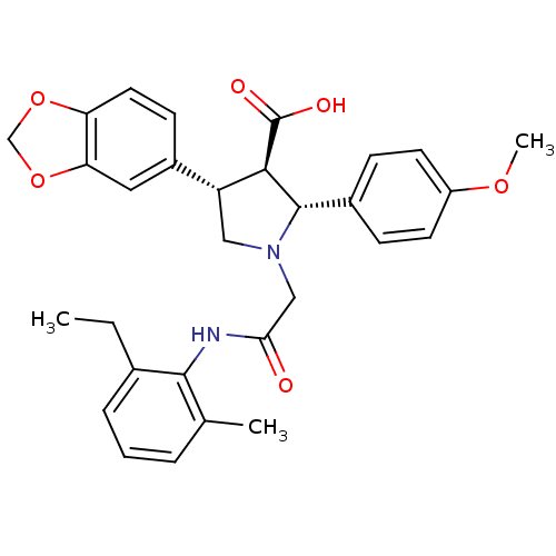 Chemical structure of BindingDB Monomer ID 50080594