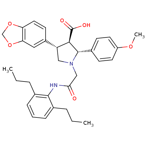 Chemical structure of BindingDB Monomer ID 50080595