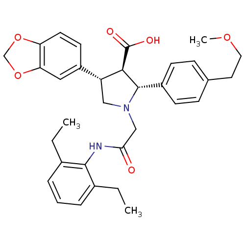 Chemical structure of BindingDB Monomer ID 50080596