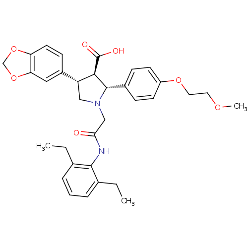Chemical structure of BindingDB Monomer ID 50080597