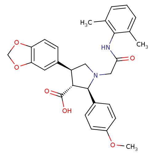 Chemical structure of BindingDB Monomer ID 50080599