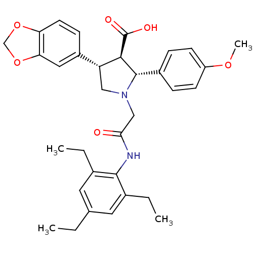 Chemical structure of BindingDB Monomer ID 50080602