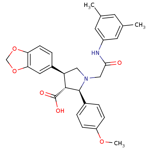 Chemical structure of BindingDB Monomer ID 50080603