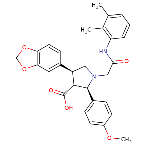 Chemical structure of BindingDB Monomer ID 50080604