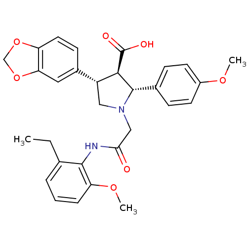 Chemical structure of BindingDB Monomer ID 50080605