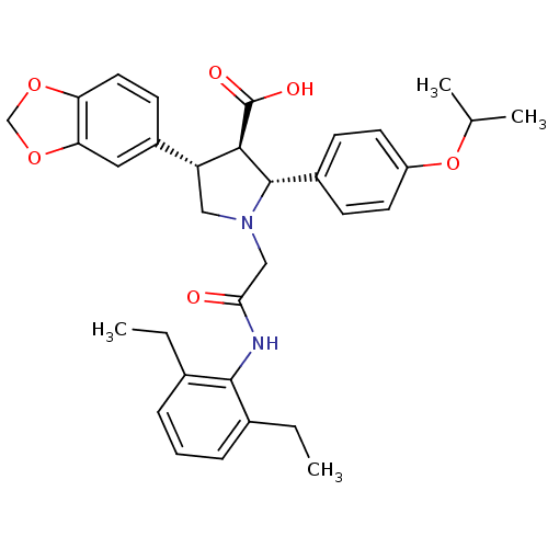 Chemical structure of BindingDB Monomer ID 50080606