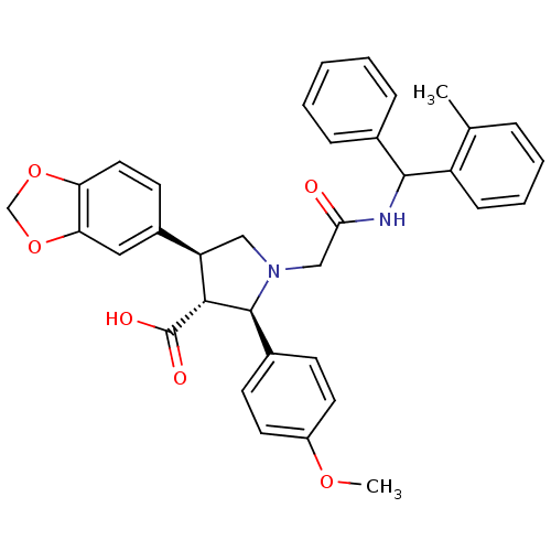 Chemical structure of BindingDB Monomer ID 50080615