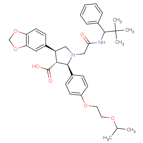 Chemical structure of BindingDB Monomer ID 50080623
