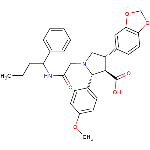 Chemical structure of BindingDB Monomer ID 50080626