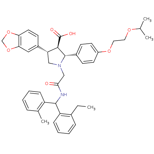 Chemical structure of BindingDB Monomer ID 50080627