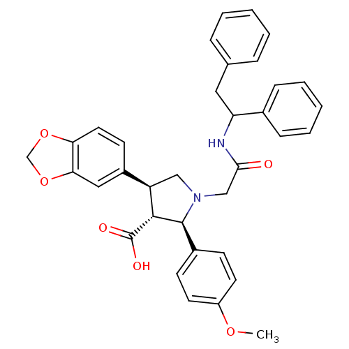 Chemical structure of BindingDB Monomer ID 50080630