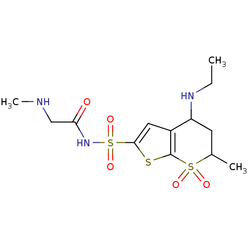 Chemical structure of BindingDB Monomer ID 50080670