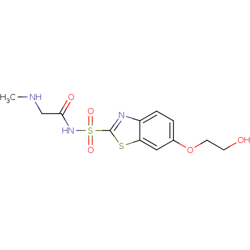 Chemical structure of BindingDB Monomer ID 50080737