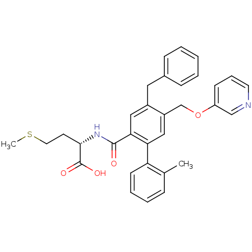 Chemical structure of BindingDB Monomer ID 50080762